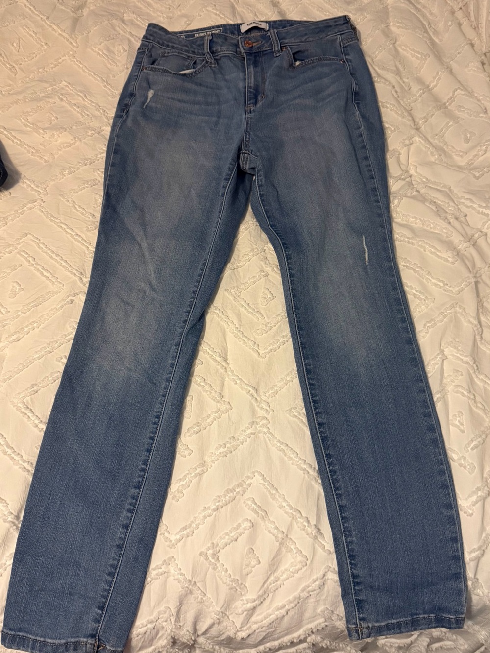 Sonoma Mid-Blue Curvy Skinny Women's Jeans